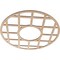Ekena Millwork O'Neal Wood Fretwork Pierced Ceiling Medallion, Alder, 28"OD x 10 1/8"ID x 3/8"T CMWP28X28X0375ONAL - alternate 4